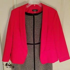 GRAY & BLACK BUSINESS DRESS 👗